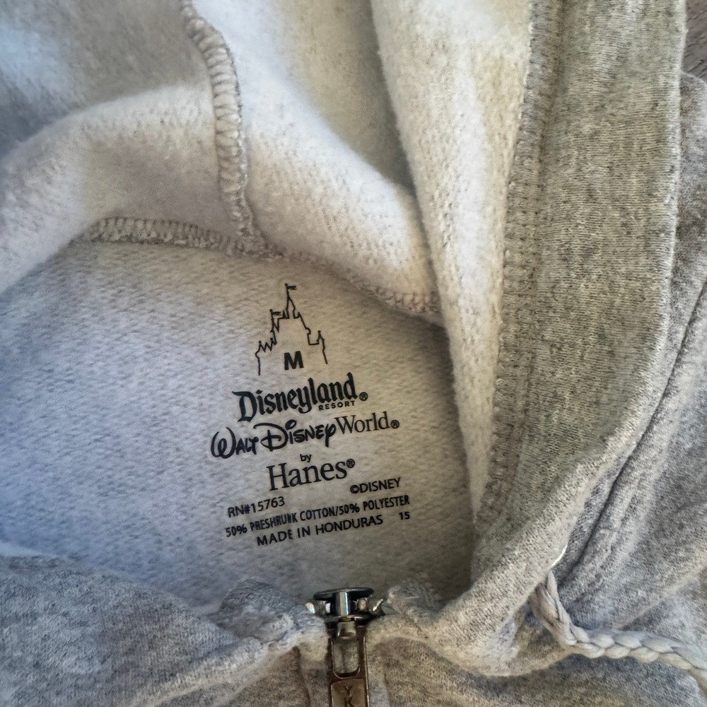 Set of 2 Walt Disney World Disneyland 2008 2016 Zip Hoodie Women's S/M - Picture 10 of 10